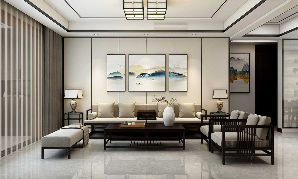 潍坊新中式设计风格