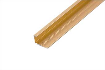 潍坊航空纤维墙咔铝合金边条（钛金氧化）