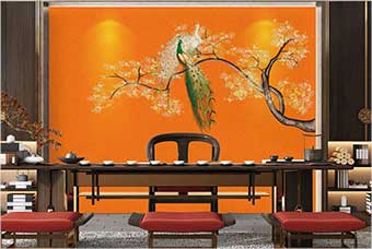 潍坊森佰汇航空纤维墙咔（春花秋月）